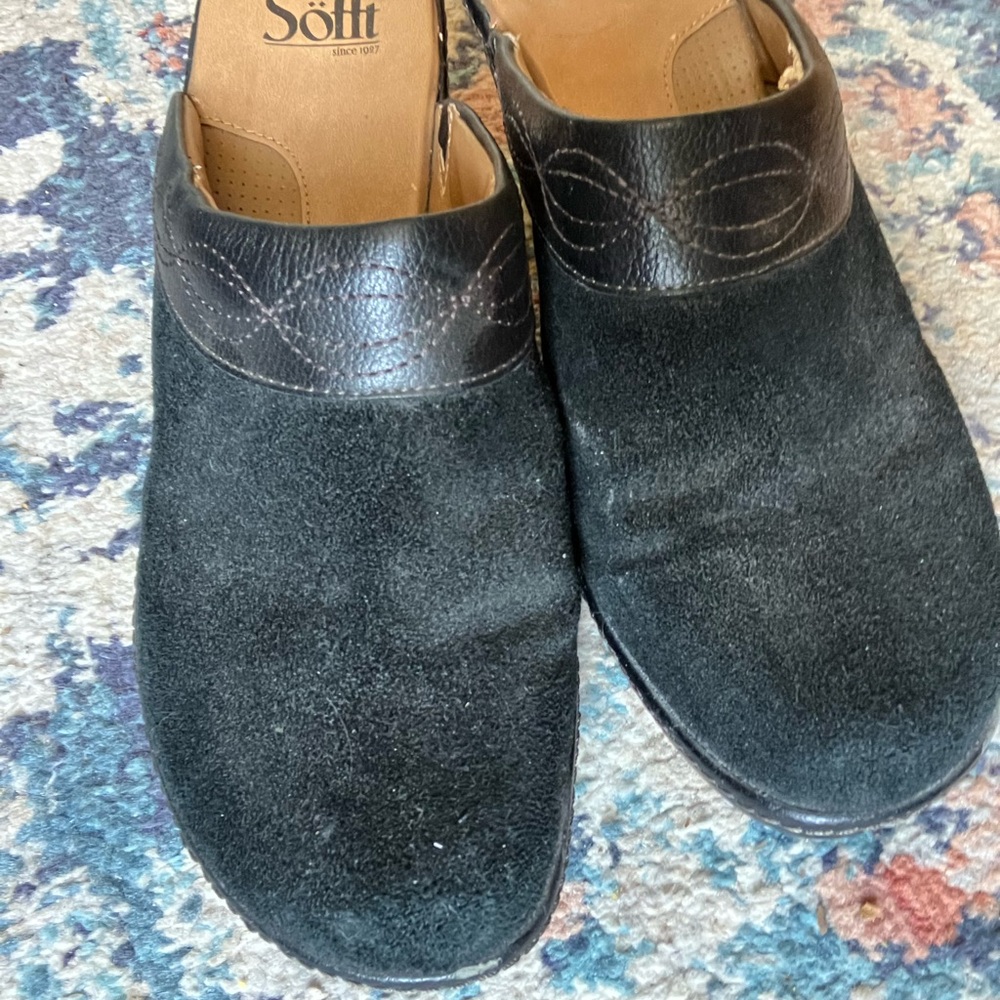 Men's Black Suede Shoes